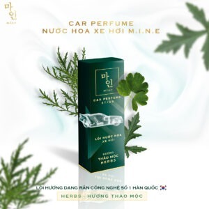 Lõi nước hoa xe hơi Mine - Hương Thảo mộc Mine Car Perfume Stick - Herbs