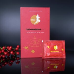 Nhân Sâm Hoà Tan CND GINSENG Red Hộp 30 gói