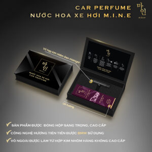 Nước hoa xe hơi Mine - Hương Trái cây Mine Car Perfume Midnight - Fruit