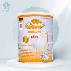 Sữa bột dinh dưỡng sơ sinh Dr Nutri Newborn 900g (0 - 6 tháng)