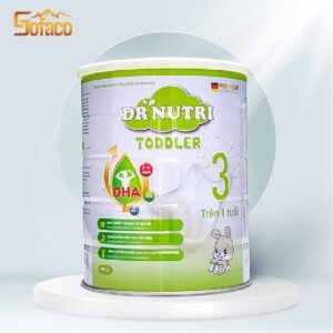 Sữa bột phát triển chiều cao và trí não Dr Nutri Toddled 900g (trên 1 tuổi)