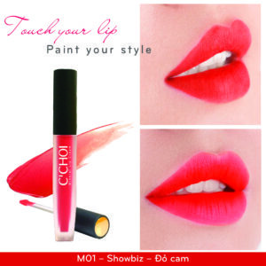 Son Kem Khoáng Mineral Cream Showbiz M01 (Đỏ Cam)