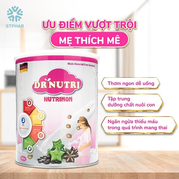 Sữa bột dành cho mẹ bầu Dr Nutri Mom 900g