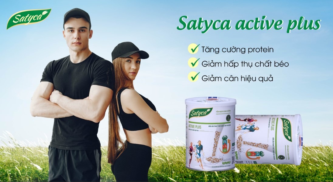 Sữa yến mạch dinh dưỡng Satyca Active Plus