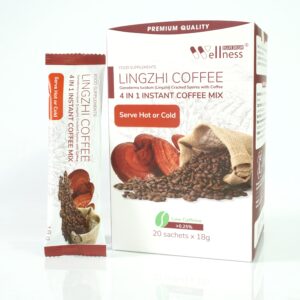 Lingzhi Coffee - Cà phê sức khỏe linh chi giúp tỉnh táo, hỗ trợ bảo vệ gan