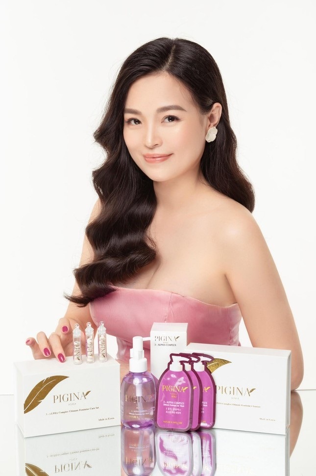 chị Trần Mai Linh giám đốc công ty TNHH Thương mại Quốc tế Bảo Uyên Linh