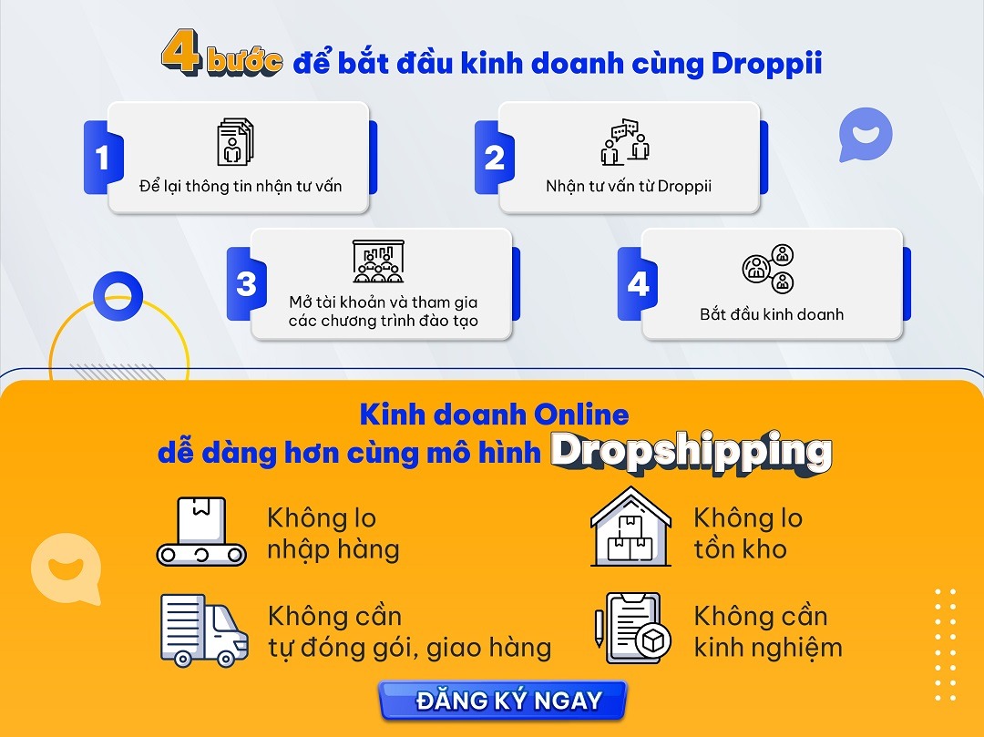 Mô hình kinh doanh của droppii
