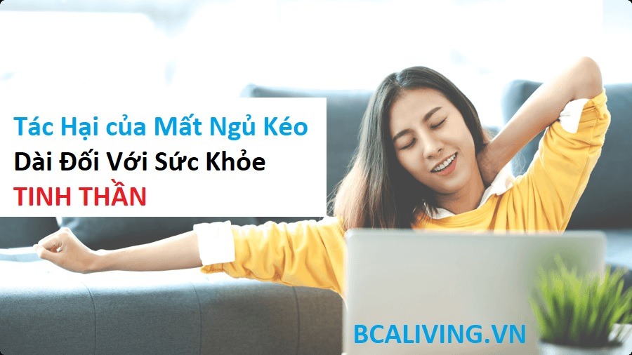 Tác hại của mất ngủ kéo dài đối với sức khỏe tinh thần