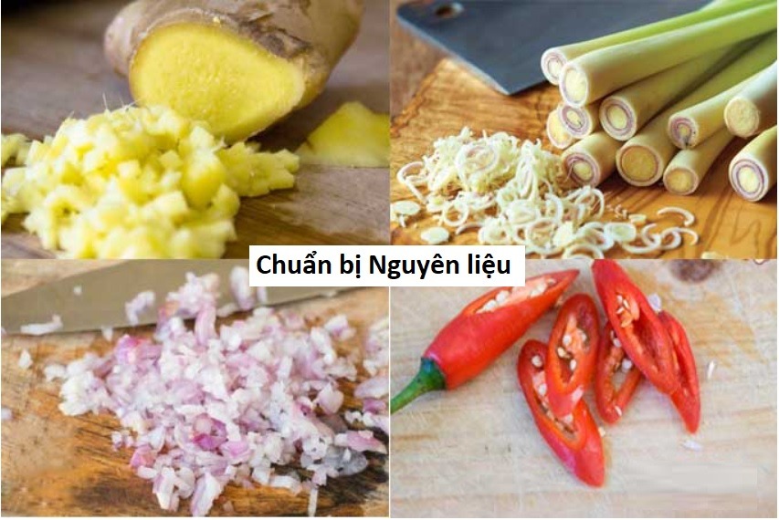 hướng dẫn sơ chế nguyên liệu làm món mực hấp nước dừa