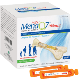 Thực phẩm bảo vệ sức khỏe: MiduMenaQ7 180mcg