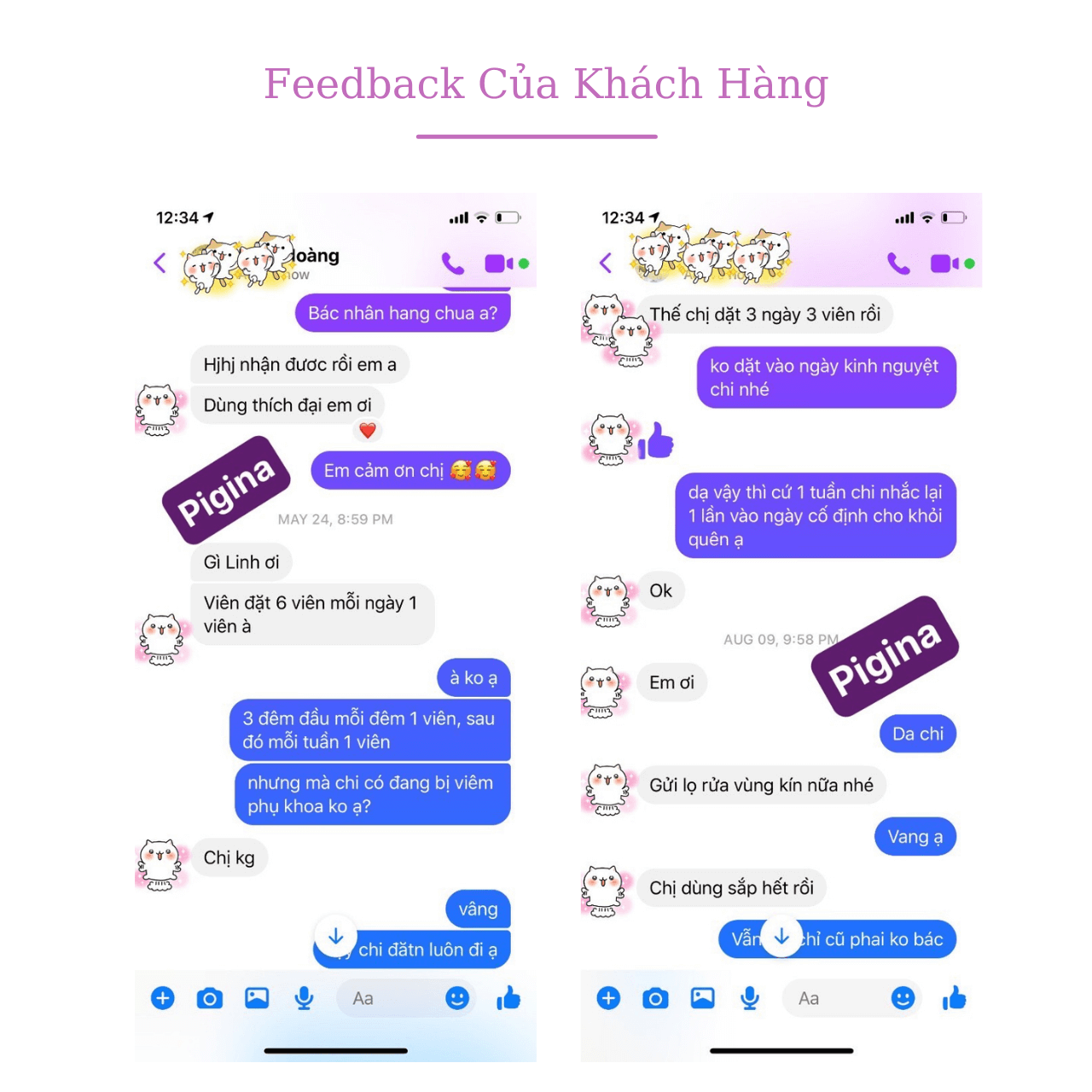 FB dùng Pigina rất thích