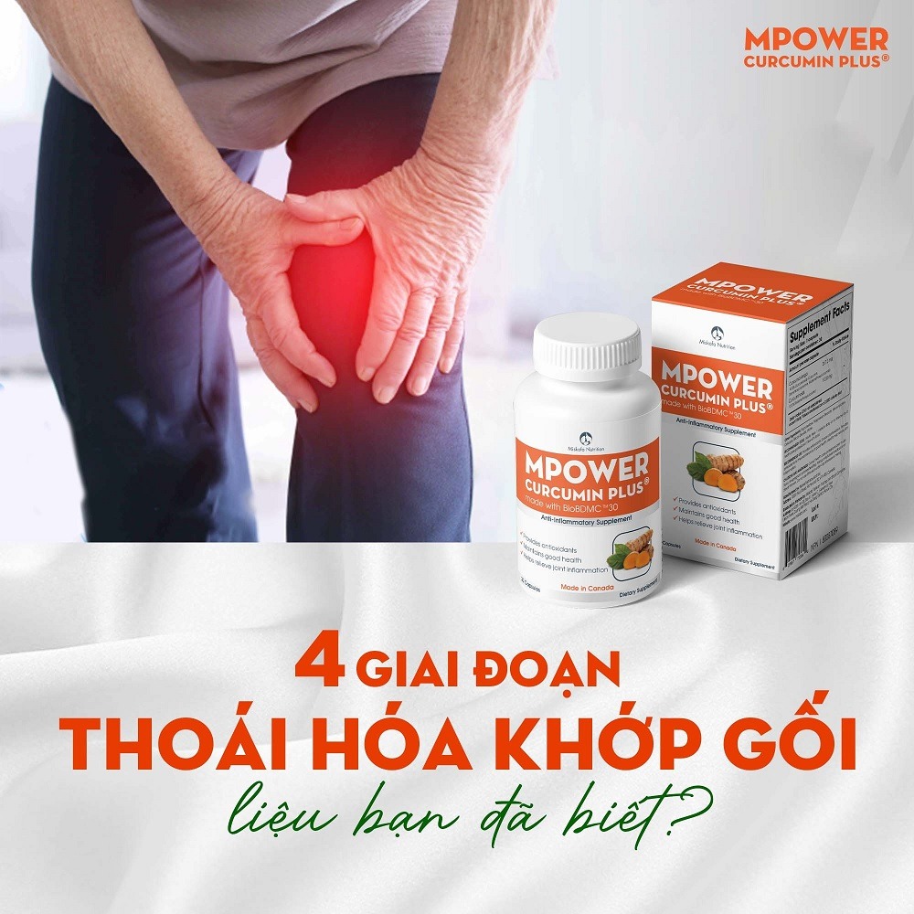 Công dụng giảm đau của MPower Curcumin Plus