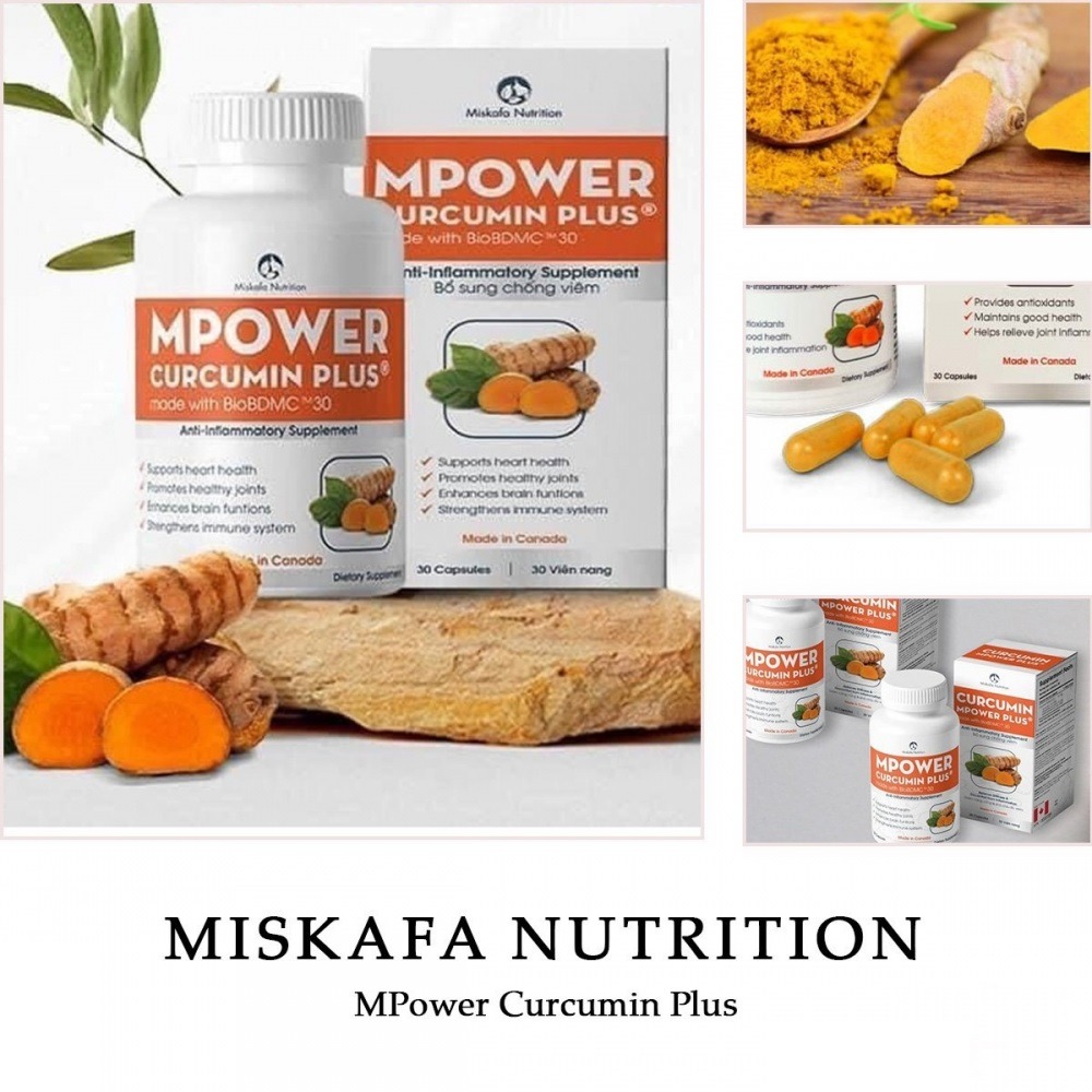 Sản phẩm Mpower Curcumin Plus