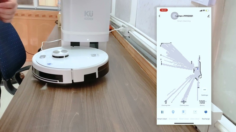 Điểm nổi bật của robot hút bụi lau nhà Kuchen