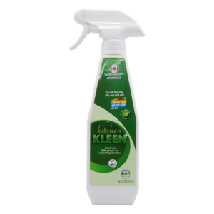 Bộ vi sinh lau chùi dầu mỡ Kitchen Kleen (01 Chai 500ml + 03 ống 5ml)