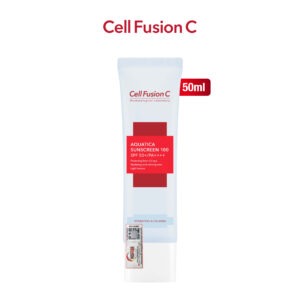 Kem chống nắng cấp ẩm, dịu da - Cell Fusion C Aquatica Sunscreen 100 SPF 50+/ PA++++ 50ml