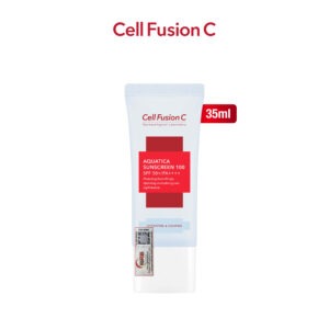 Kem chống nắng cấp ẩm, dịu da - Cell Fusion C Aquatica Sunscreen 100 SPF 50+/ PA++++ 35ml