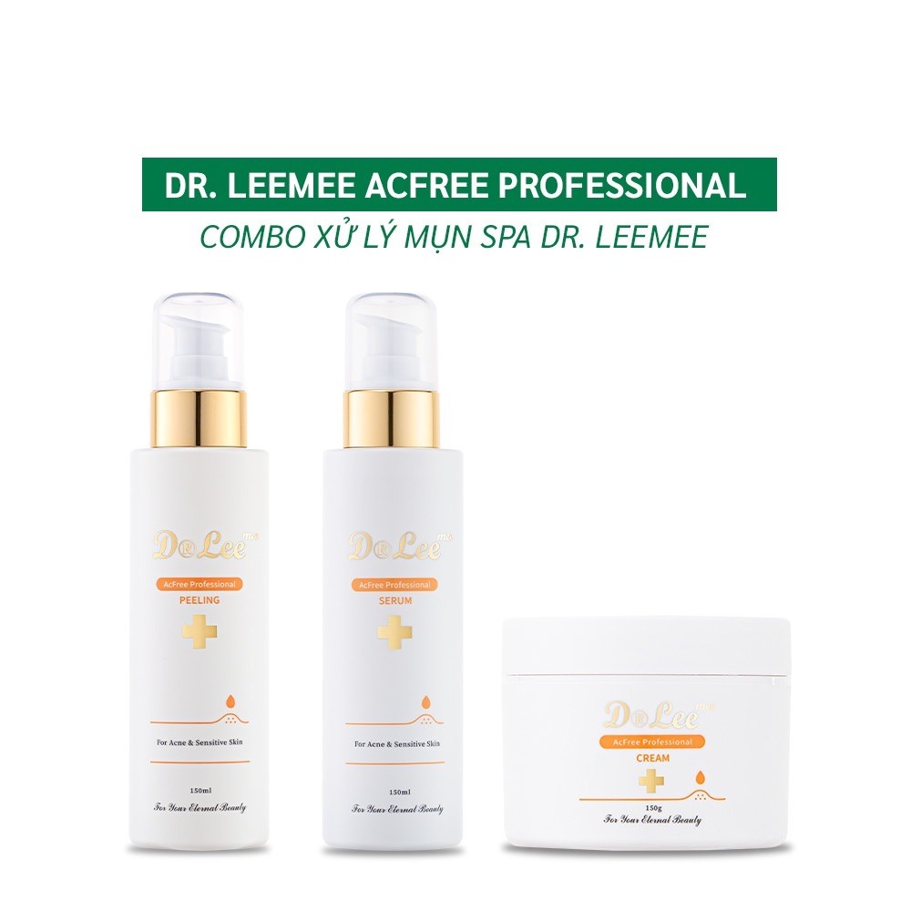 Bộ sản phẩm trị mụn AcFree Professional