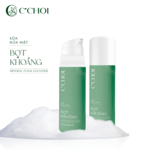 Sữa rửa mặt bọt khoáng C'Choi - Mineral Foam Cleanser