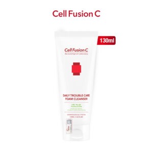 Sữa rửa mặt kiểm soát nhờn mụn Cell Fusion C Daily Trouble Care Foam Cleanser 130ml