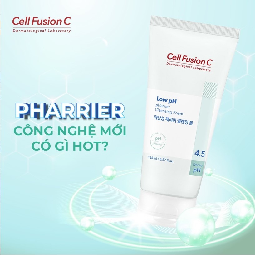 Sửa rửa mặt pH thấp – Cell Fusion C Low pH pHarrier Cleansing Foam