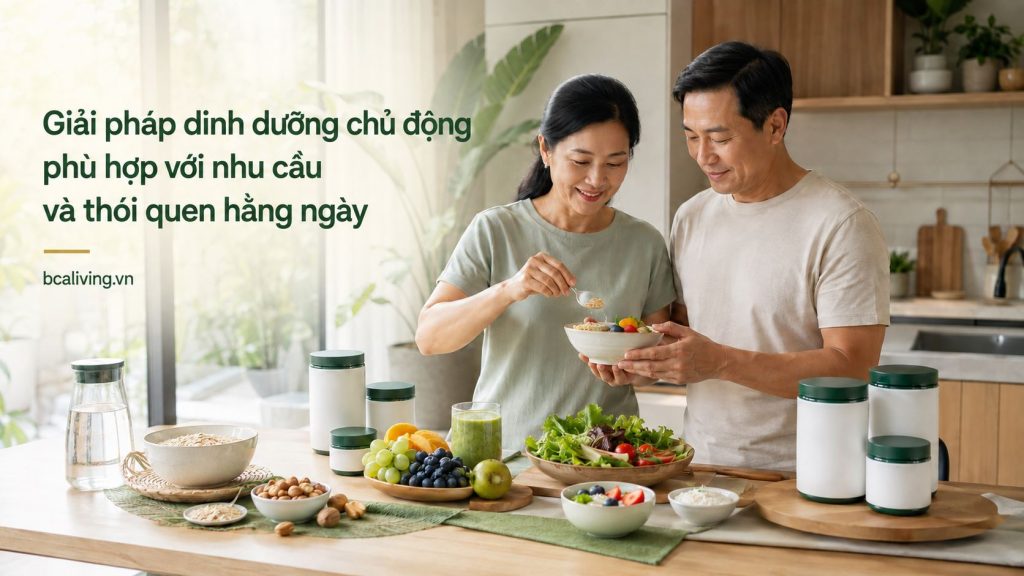giải pháp dinh dưỡng chủ động nutrilite